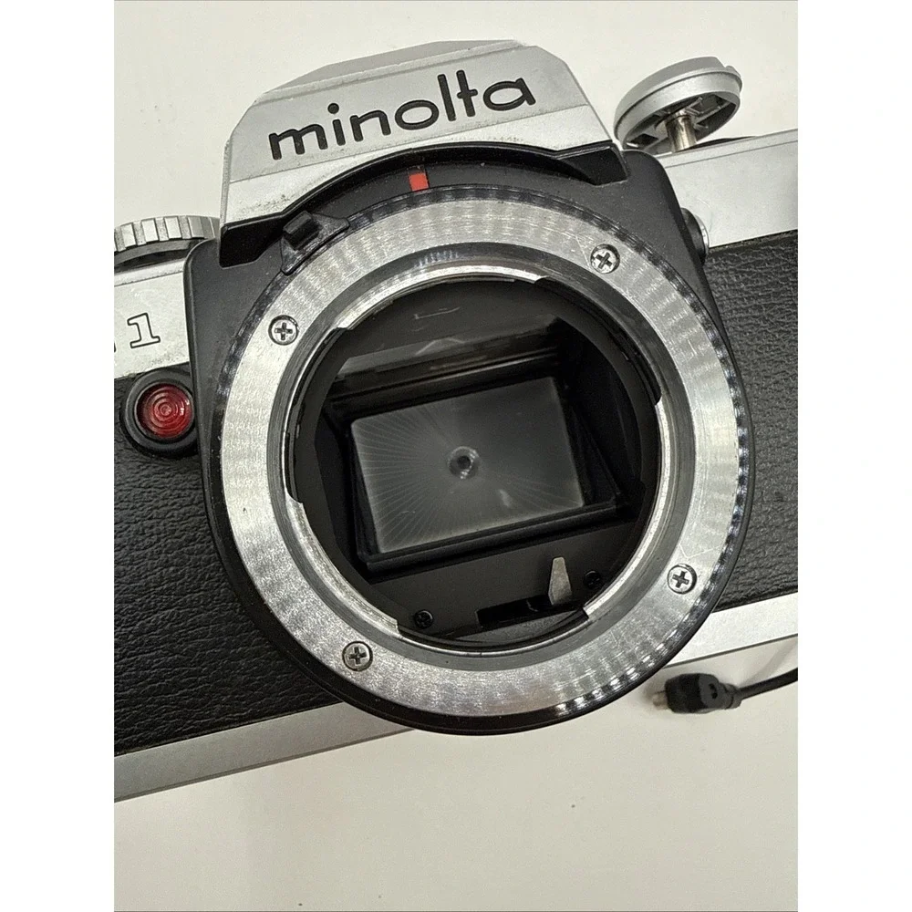 Minolta XG-1 Camera W/ 50 mm Rokkor-X Lens Semi-Tested Good Preowned READ